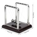 Decoration Square Shape Balance Pendulum Ball Newtons Cradle 5 Ball Pendulum Steel Science Physics Kinetic Energy Sculpture Newton Cradle Balance Steel Balls School Teach Supplies Physics Science Pendulum. 