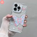 Lovely Butterfly Bow Knot Case for Infinix Smart 9 8 5 6 7 Pro Plus 8HD Hot 50i 40i 30i Tecno Spark GO 1 20 10 Pro 20C 10C Hot 9 8 10 11 30 12 Play Note 40 30 Pro 12 G96 Soft Case. 