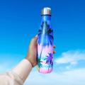 Beautiful Printed Stainless Steel 500ml Water Bottle Double wall Vacuum Flask Insulated High Quality Printed Water Bottle. 