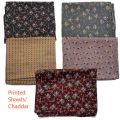 Zardi Printed Summer Lawn Chaddar/Shawl for Women – 2.5 Yards. 