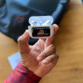 Airpods_Pro 5th Gen Digital Display A9pro ANC+ENC Fifth Generation + Wisdom Screen ANC + Double Mark ENC + Ear Detection Light Sense Earbuds TWS Wireless Earbuds Bluetooth Earbuds. 