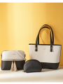 2024 new style mother-in-law bag, stylish three-piece set, single shoulder crossbody handbag for women. 