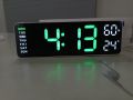 Large Digital Wall Clock With Remote Control Temperature Date Week And Display Timer Countdown Table Clock Wall And Dual Alarm. 