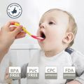 Silicone Baby Feeding Spoon Safety Baby Temperature Sensing Spoon Heat Toddler Food Feeding Spoons. 
