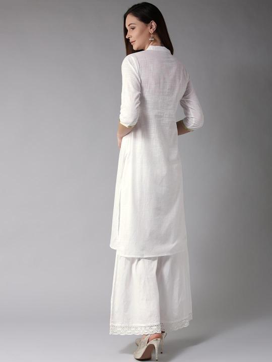 The-Ajmery%20White%20Pleated%20Neck%20Solid%20Straight%202%20Pcs%20Suit%20For%20Women.%20PNSS-314%20-%20Image%204