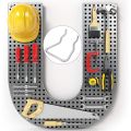 30Pcs Pegboard Plier Holders, Stainless Steel Double Loop Pegboard Hooks Accessories Shelving Display Hooks for Store. 