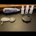GeMagic ... Add Sparkle to Almost Anything ... Create Eye-Popping Fashions in Just Seconds ... Includes GeMagic Tool, Portable MiniMagic, 300 Assorted Studs (rhinestones--imitation, gemstones--imitation & stars), idea book. 