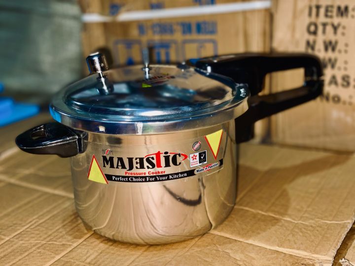 Orignal Majestic Home Pressure Cooker Best For Cooking 5L-7L-9L-11L-13L