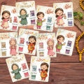 Pack of 5 Eid Money Holder for Girls and Boys, Pack of 10 Eidi Money Envelope, Eidi Tuck Card for kids, Eidi Cash Wallets, Eidi Envelope with elegent styles. 