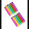 Colorful Telescopic Tubes Fidget Toys Plastic Sensory Pop Tubes Stress Relief Random Color LED Flash Pop Tubes Sensory Toy Stress Relieve Supplies / Kid Autism Anti Stress Plastic Bellows Squeeze Toys Adults Decompression Kids Toys Gifts. 
