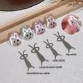 Cat Eye Nail Magnet Combined Flexible Iron Wire For Creating Rabbit Shapes On Nails UV Gel Nail Art Manicure Tools YAFENG. 