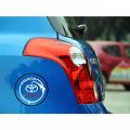 Fuel Tank Sticker (White) Toyota Latest Style, Petrol Tank Decoration Stickers for Car by Sticker Saloon. 