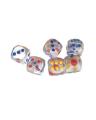 Pair of Crystal Ludo Dice with Box - Large. 