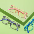 Ultralight Flexible Soft Kids Glasses Frame Square Boys Girls Optic Prescription Spectacle Frame Anti Blue Ray Computer Glasses. 