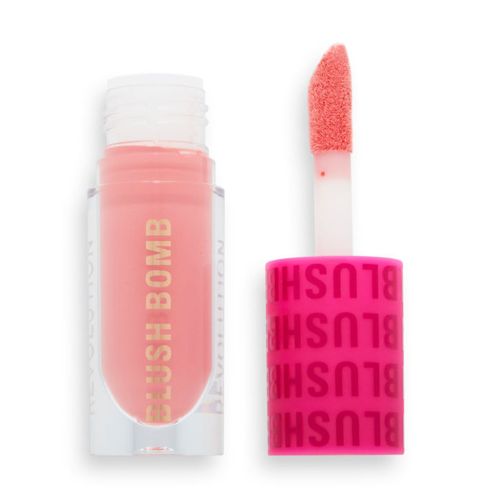 Makeup Revolution Blush Bom Cream Blusher Dolly Rose