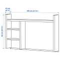 IKEA Table Add On Unit Micke Table Extension. 