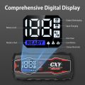 Jump Starter Power Pack, Fast Charging 12V Car Jump Starter, Car Battery Booster, Portable Power Bank Charger with Digital LED Screen for Up To 6L Gas or 3L Diesel Engines. 