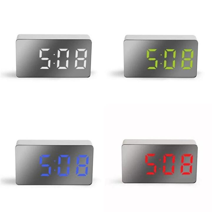 Smart Timer Mini Square Small Alarm Clock Cartoon Digital Practical Simple Luminous Electronic Clock