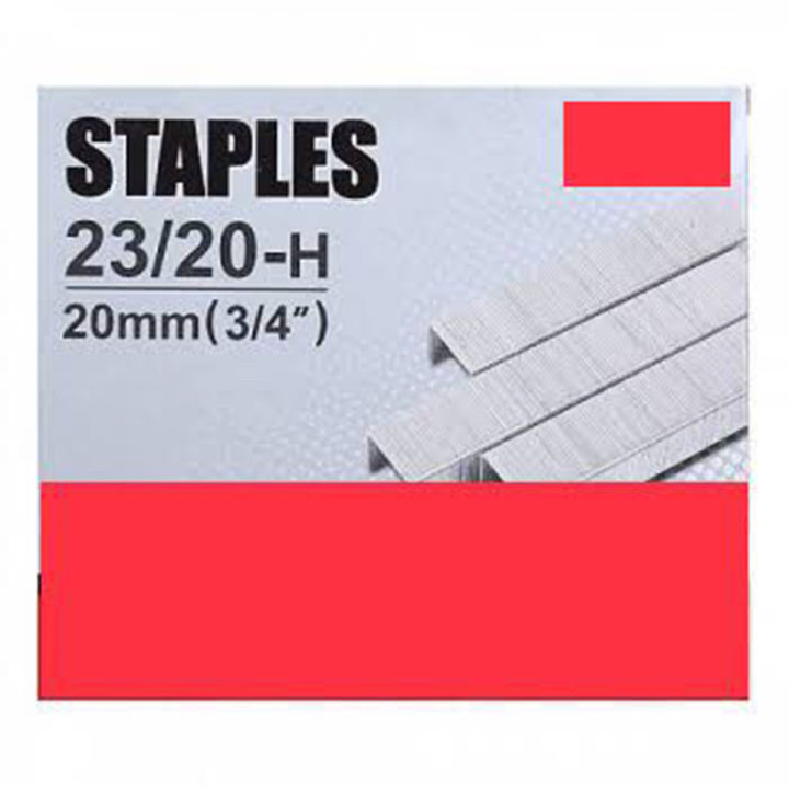 Stapler pins 23/8 23/10 23/13 23/15 23/17 23/20 23/24 and 24/6 pins pack of 1 packet