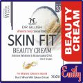 MALAMAH DR BLUSH SKIN FIT RICE AND WHEAT BEAUTY CREAM SKINFIT 3 IN 1 MULTI VITAMIN BRIGHTENINGS SERIES CREAM WITH SABAYA EXTRACTS, FOR ADVANCE FACE FRESHNESS, FRECKLES, ANTI WRINKLES, ANTI AGING, DARK CIRCLES, DEEP SKIN TREATMENT AND ULTRA HD GLOW SPF 30. 