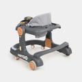 BABYGO Imported 2-in-1 Baby Walker & Push Car | Music & Steering Fun | Luxury Design | Interactive & Safe. 