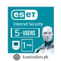 NOD32 Antivirus Eset Internet Security 5 Users 1 Year. 