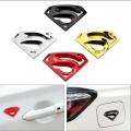Metal (4 color ) 3D Super Man Large Logo Badge Emblem Car Sticker. 