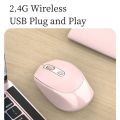 Silent Wireless Mouse USB Wireless Computer Mouse Portable Ergonomic Mouse 4 Buttons Mute Mice Optical 2.4G Mause For PC Laptop. 