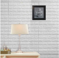 PE Foam 3D Wall Paper Safty Home Decor Wallpaper DIY Wallpaper Brick Living Room Kids Bedroom Decorative Sticker. 