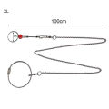 Bird Collar Adjustable Small Pet Bird Necklace with Bell Safe Comfortable Training Harness for Comfortable Bird Harness. 