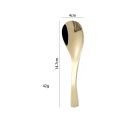 Bowl set 304 stainless steel golden bowl thickened double-layer insulation kitchen cooking tableware tableware golden chopsticks golden spoon. 