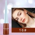 Colorful Neon Green White Matte Liquid Eyeliner Pencil Waterproof Makeup Liquid Eye Liner Blue Green Yellow Eyes Cosmetics Pen. 