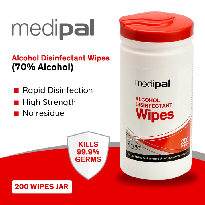 Medipal%20Alcohol%20Disinfectant%20Wipes%20%E2%80%93%20200%20Wipes%20-%20Image%204