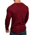 Men Shirt Comfy Wear Resistant Spring Base Shirt. 