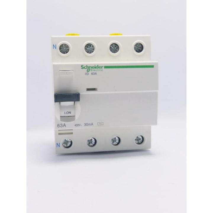 SCHNEIER 4 POLE EARTH LEAKAGE CIRCUIT BREAKER