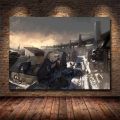 Video Game Disco Elysium Game Character Scene Map Art Poster Canvas Painting Wall Print Picture for Living Room Gamer Home Decor. 