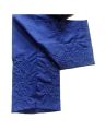Fashion Cotton Trousers for Women and girls Blue Colored Embroidered Medium Size Cotton Trousers Bottom Embroidery Fashion Cotton Trousers for Women and Girls. 