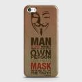 iPhone 5c Cover - SkinLee HQ Hard Case - Fawkes Mask - SKINLEE-470-1-266-154. 