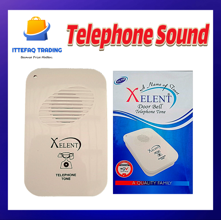 Door Bell Wired Premium Quality Telephone Sound AC 220V-Xelent ITC-732
