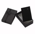 Beautiful Jewelry Box Black Necklace Box for Ring Gift Box Paper Jewelry Box Packaging Bracelet Earring Display with Sponge+ Box Gift Packaging Storage Box. 