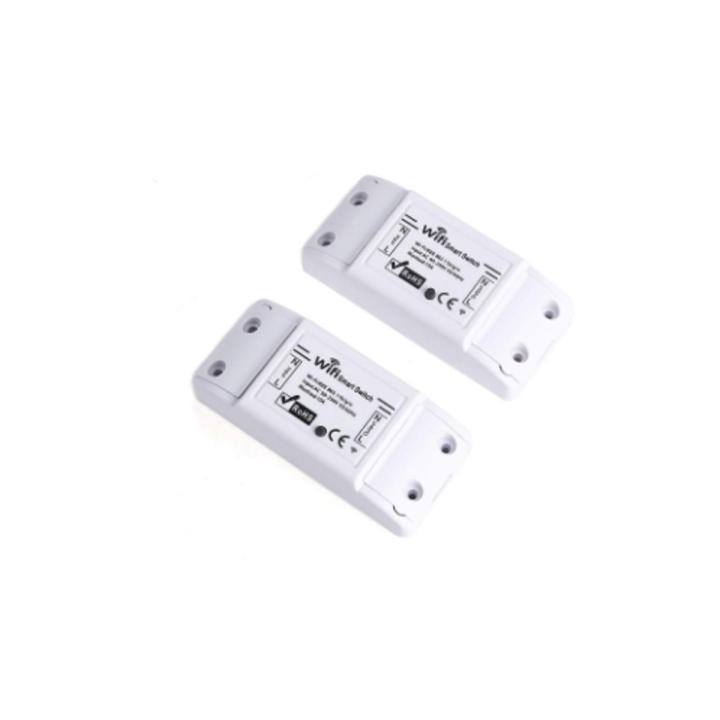 WiFi Smart Switch, Wireless Switch Remote Timer Outlet App Control Switch for Smart Home, Compatible with Alexa, Google Home Assistant (2 Pack)