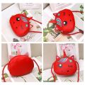 Korean version of cute baby mini coin purse super cute cartoon silicone girl messenger small bag children's accessories shoulder bag. 
