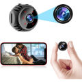 A9 1080P HD Magnetic WiFi Mini Camera - Hidden Spy Cam with Voice Recorder, Night Vision, and Motion Detection for Home and Outdoor Security. 
