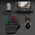 4 IN 1 Mobile Game Combo Pack /Gaming Converter/Wired Gaming Keypad Ergonomic One-headed PUBG / shooting games with wire or with Bluetooth Connection. 