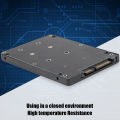 HDD Enclosure Mini Pcie/m SATA SSD to 2.5inch Adapter External Laptop Hard Drive Case. 