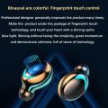 KINGSTAR F9 TWS Bluetooth 5.0 Earphones Touch Control Sports Headset With Mic HiFI Stereo In-ear Earbuds Wireless Headphones. 