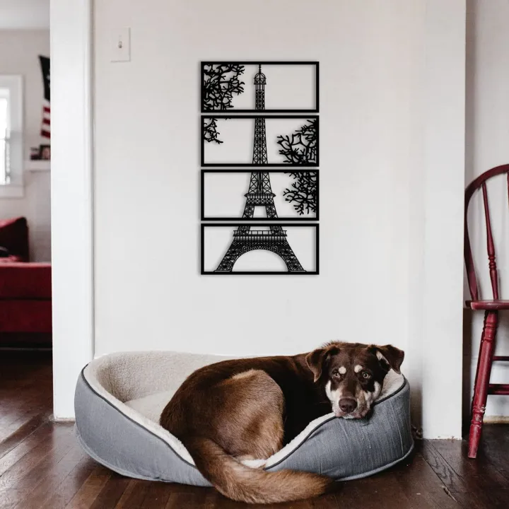 MDF%20Durable%20Eiffel%20Tower%20Wall%20Hanging%20Decorative%20Products%20(Black)%20-%20Wall%20Art%20-%20Wall%20Decor%20-%20Wall%20Hanging%20-%20Image%203