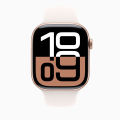 Apple Watch Series 10 Smart Watch, Aluminum case,  LTPO3 Display, Wide‑angle OLED, All‑day battery life, up to 18 hours of normal use, Emergency SOS, Water resistance 50m (swimproof), Dust resistance IP6X. 