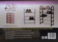 floor standing shoe rack 4 layer and five layer for home , store and office. 