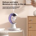 Portable Multifunctional Humidifier Lamp – Mini Humidifier and Insect Repellent with LED Night Light. 